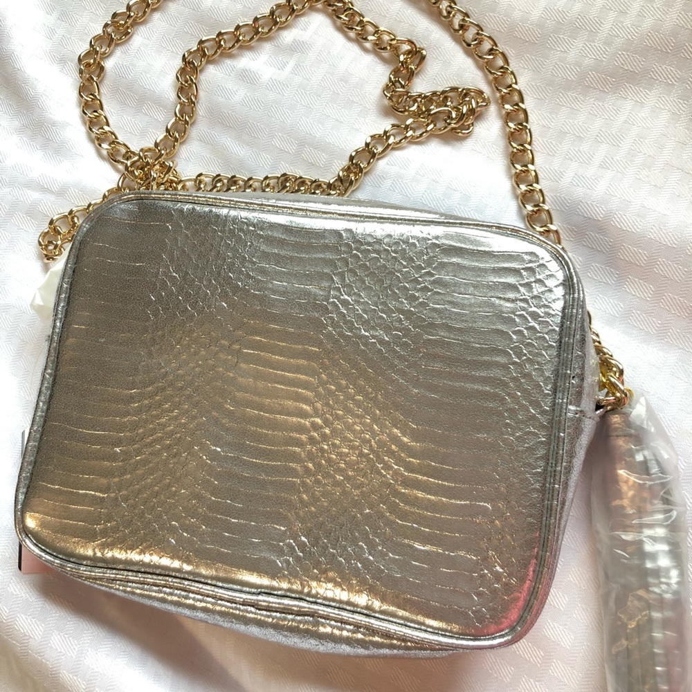 [Victoria’s Secret] Silver Crossbody Purse - Picture 2 of 8